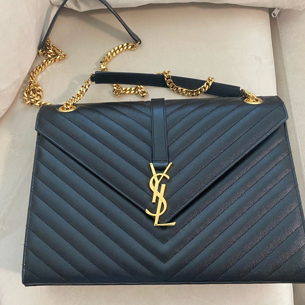 YSL Large Envelope Bag